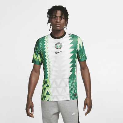 green nike soccer jersey