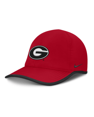 Мужские  Georgia Bulldogs On-Field Featherlight Nike Dri-FIT College Adjustable Hat