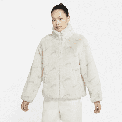 Nike Sportswear Plush Women's Printed Faux Fur Jacket