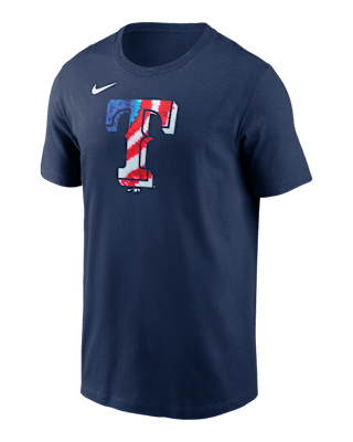 Мужская футболка Texas Rangers Americana Nike MLB