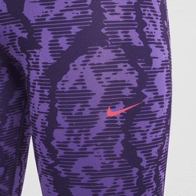 Nike Pro Girls' Dri-FIT Mid-Rise Leggings