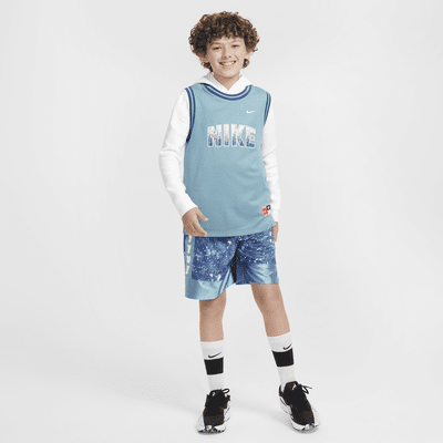 Shorts de básquetbol Dri-FIT para niño talla grande Nike Elite 23