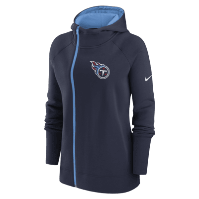 Nike Assymetrical (NFL Tennessee Titans) Women's Full-Zip Hoodie. Nike.com