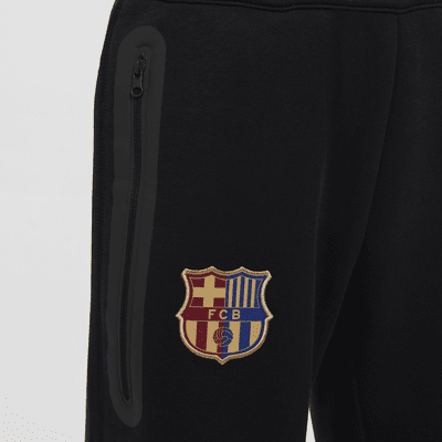 Pantaloni da calcio Nike FC Barcelona Tech Fleece – Ragazzo