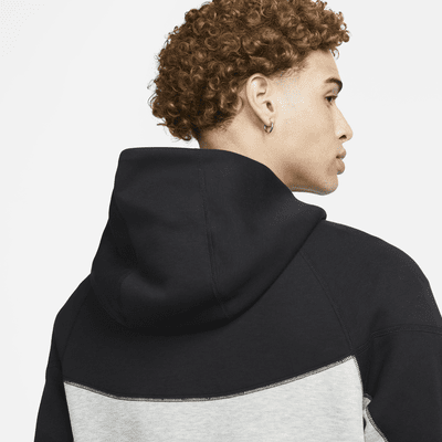 Pánská mikina s kapucí a dlouhým zipem Nike Sportswear Tech Fleece Windrunner