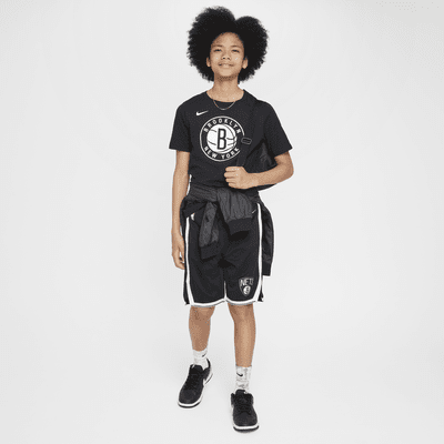 Brooklyn Nets Essential Camiseta con logotipo Nike de la NBA - Niño