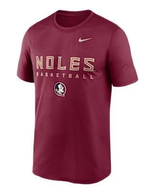 Мужская футболка Florida State Courtside Basketball Legend Nike Dri-FIT College для баскетбола