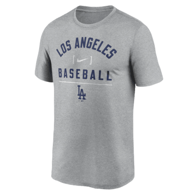 Мужская футболка Los Angeles Dodgers Arch Baseball Stack