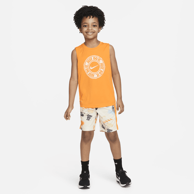 Nike Wild Air Muscle Tank and Shorts Set Little Kids' 2-Piece Set