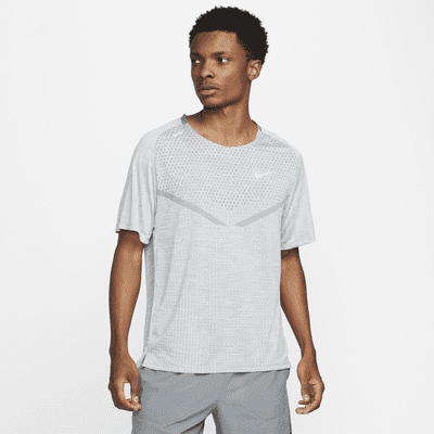 Pánské běžecké tričko Nike TechKnit Dri-FIT ADV s krátkým rukávem