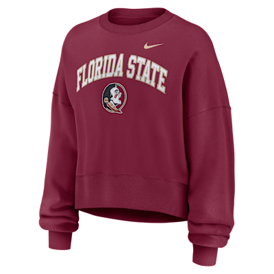 Florida State Phoenix Arch Women's Nike College Pullover Crew