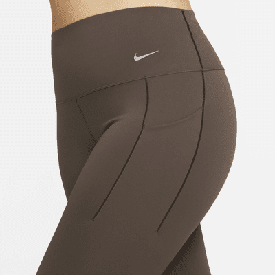 Leggings i fullängd Nike Universa med fickor, mediumstöd och hög midja för kvinnor