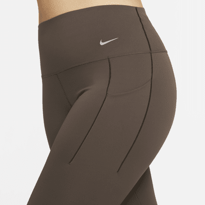 Legging long taille haute à maintien normal avec poches Nike