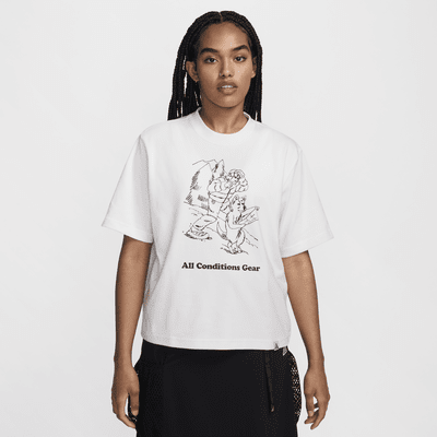 Damski luźny T-shirt z grafiką Nike ACG