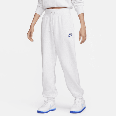 Nike Taping Pack high rise straight leg fleece sweatpants in khaki