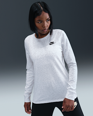 Женская футболка Nike Sportswear Club Long-Sleeve