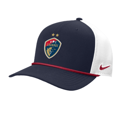 Gorra de rejilla Nike NWSL North Carolina Courage