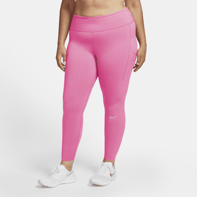 nike neon pink leggings