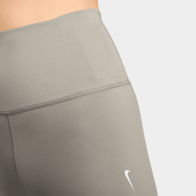 Nike One bikeshorts met hoge taille voor dames (18 cm)