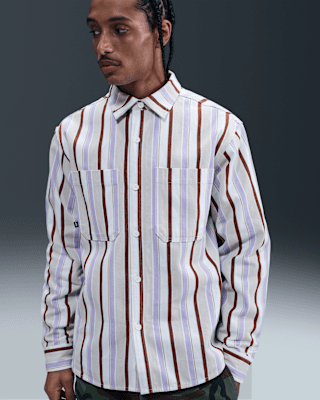 Мужские  Nike SB Woven Long-Sleeve Skate Top