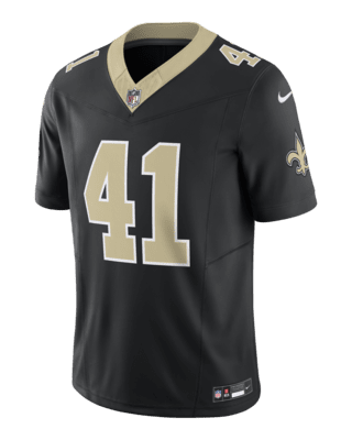 Men's Nike Chris Olave Black New Orleans Saints Player Game Jersey Size: Extra Large