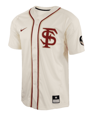 Florida State Men's Nike College Full-Button Baseball Jersey. Nike