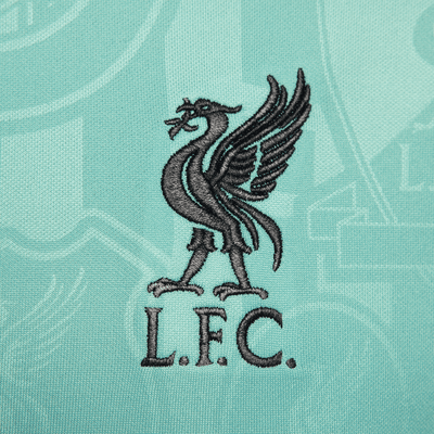 Męska przedmeczowa koszulka piłkarska z krótkim rękawem Nike Dri-FIT Liverpool F.C. Academy Pro