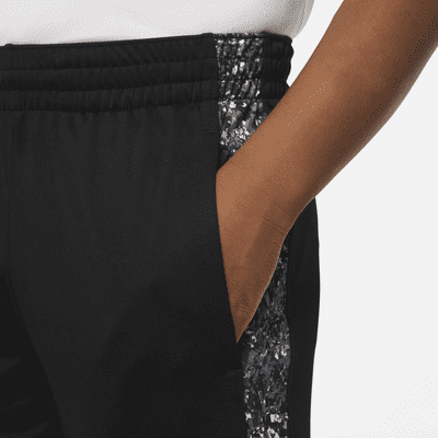 Shorts de entrenamiento estampados para niños talla grande Nike Dri-FIT Trophy