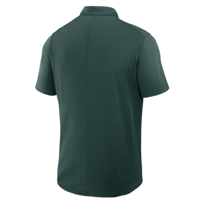 Michigan State Primetime Victory Primary Logo Men's Nike Dri-FIT College Polo