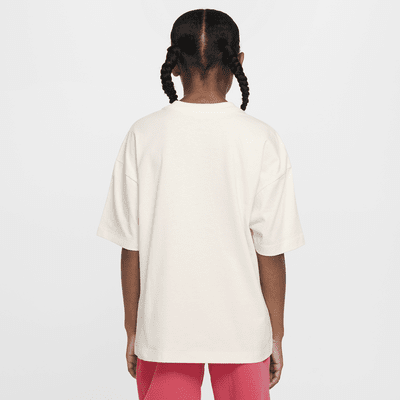 Playera oversized para niña talla grande Nike Sportswear