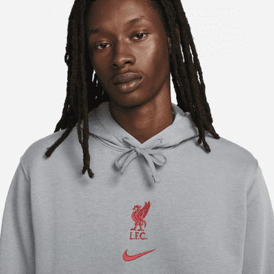 Liverpool Club Men's Nike Soccer Pullover Hoodie