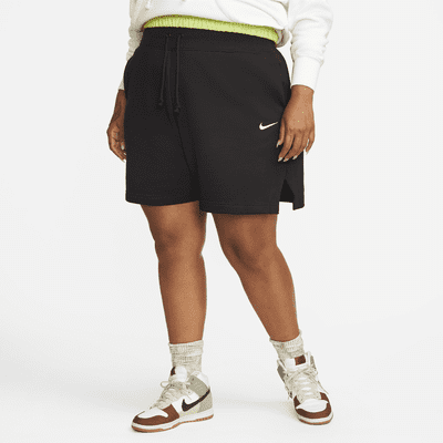 Secretario luto Además Nike Sportswear Phoenix Fleece Women's High-Waisted Loose-Fit Shorts (Plus  Size). Nike.com