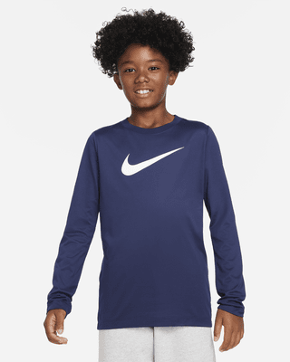 Nike Dri-FIT Legend Men's Long-Sleeve Fitness Top.
