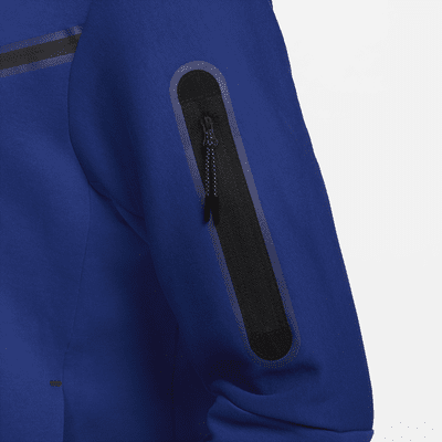 Felpa da calcio con cappuccio e zip a tutta lunghezza Nike Olanda Tech Fleece Windrunner – Uomo