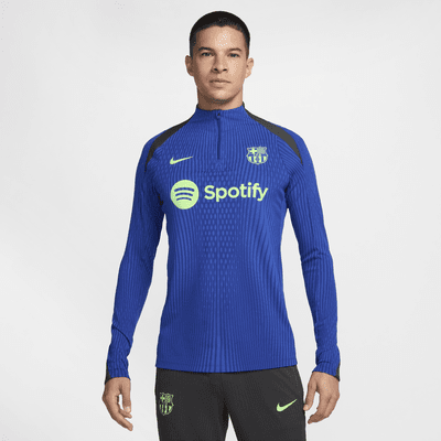 Maskinstrikket FC Barcelona Strike Elite Third Nike Dri-FIT ADV-fodboldtræningstrøje til mænd