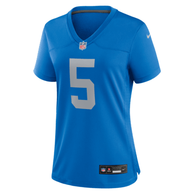 David Montgomery Detroit Lions Women's Nike NFL Game Football Jersey