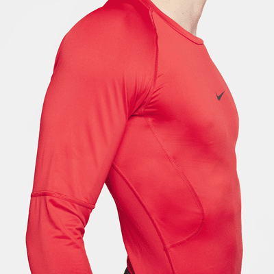 Nike Pro Men's Dri-FIT Tight Long-Sleeve Fitness Top