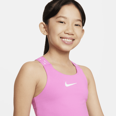 Camiseta de tirantes ajustada Nike Dri-FIT para niños talla pequeña