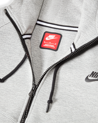 Nike Sportswear Tech Fleece OG Men's Full-Zip Hoodie Sweatshirt. Nike UK