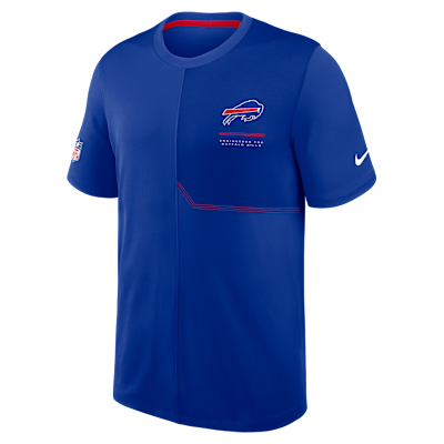 Buffalo Bills Sideline Coach Men's Nike Dri-FIT NFL Top from Nike - $60