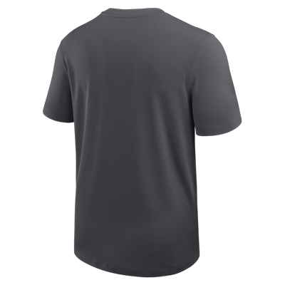West Virginia Sideline Coach Men's Nike Dri-FIT College Top