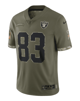 Men's San Francisco 49ers George Kittle Nike Olive 2021 Salute To Service  Limited Player Jersey