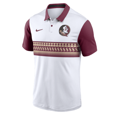 Polo universitario Nike Dri-FIT para hombre Florida State Seminoles Primetime Campus Vapor