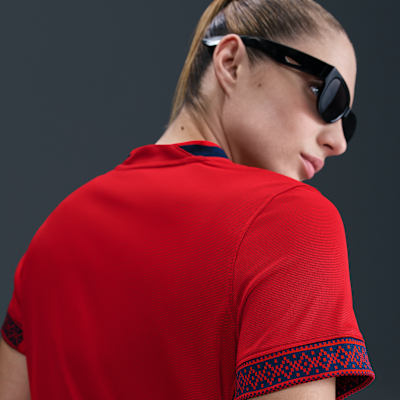 Norwegen 2025 Stadium Home (Frauenteam) Nike Dri-FIT Replika-Fußballtrikot (Damen)
