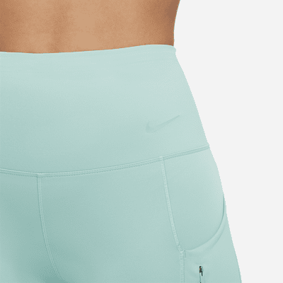 Nike Go Women's Firm-Support High-Waisted Cropped Leggings with Pockets