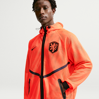 Netherlands Men's Nike Dri-FIT Soccer Anthem Jacket from Nike - $135