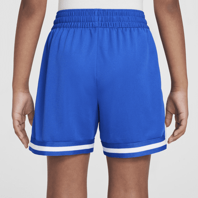 Shorts de básquetbol de 13 cm para niños talla grande Nike DNA