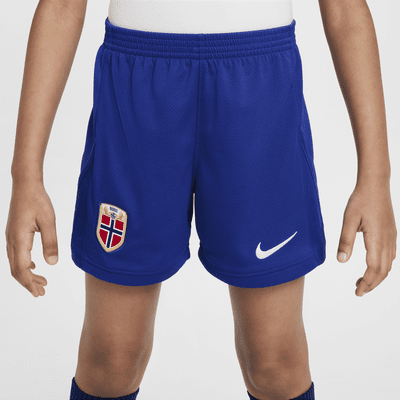 Norway 2024/25 Stadium Home Younger Kids' Nike Football Replica 3-Piece Kit