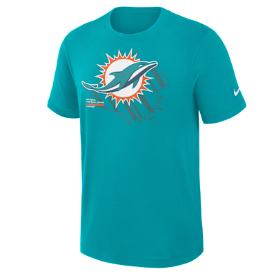 Miami Dolphins Slub Men's Nike Dri-FIT NFL T-Shirt