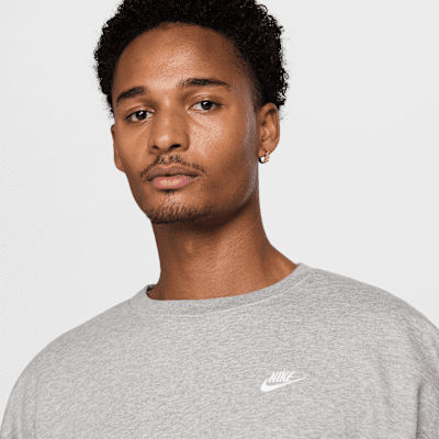 Nike Sportswear Club Men's Oversized Fleece Crew-Neck Sweatshirt